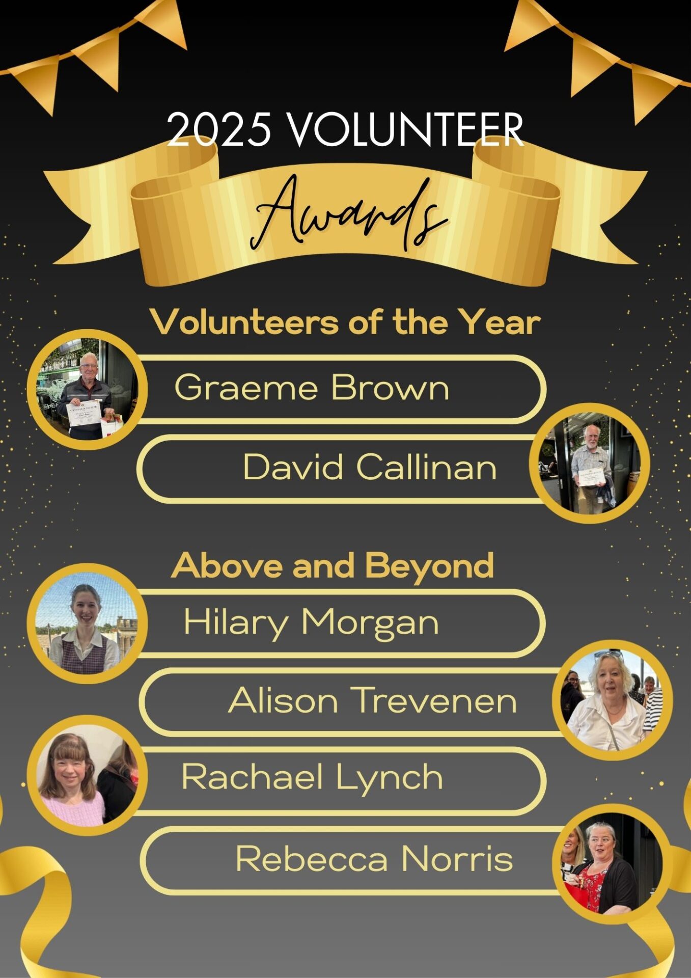 Black And Gold Elegant Prize Announcement Giveaway Winners Flyer (2)