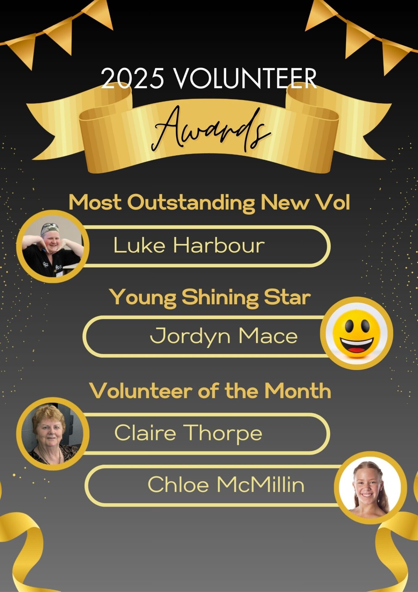 Black And Gold Elegant Prize Announcement Giveaway Winners Flyer (3)