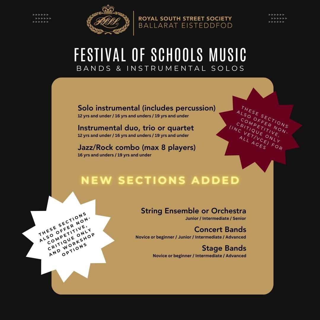 Festival Of Bands New Section Details