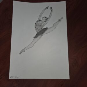 Dancer - unique Drawing #1