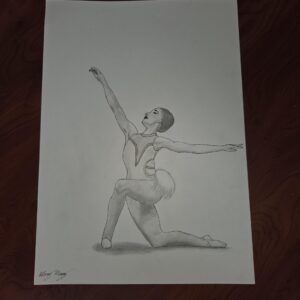 Dancer - unique Drawing #2