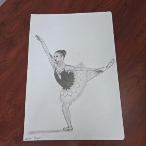 Dancer - unique Drawing #5