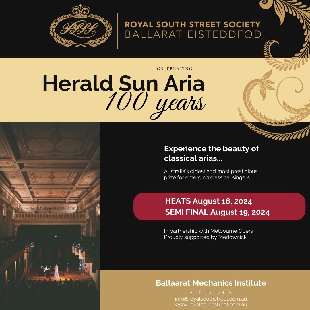 Herald Sun Aria Flyer 2024 Instagram Post 1