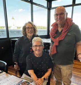 Paulene, Vicky, Peter