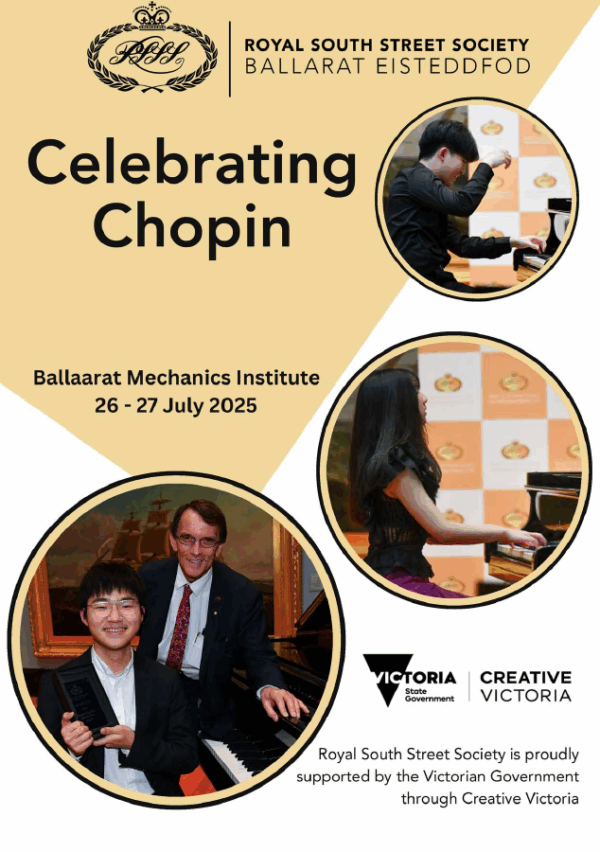 Celebrating Chopin Program 2025