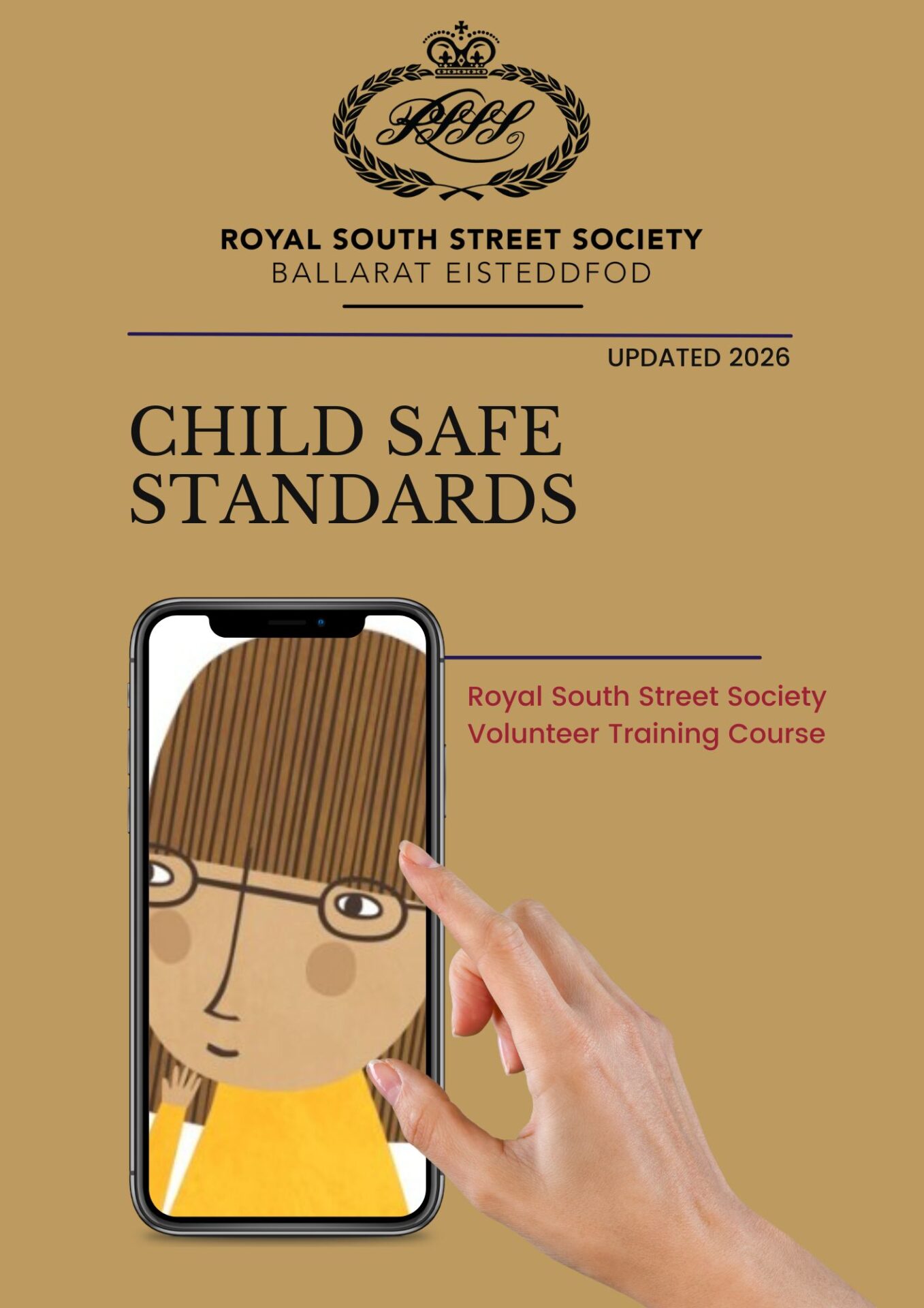Volunteer Child Safe Standards Training Front Cover