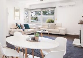Luxury Accommodsation Ballarat White Interior